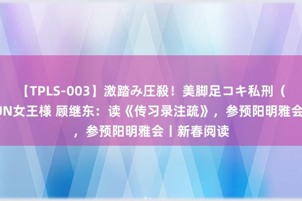 【TPLS-003】激踏み圧殺！美脚足コキ私刑（リンチ） JUN女王様 顾继东：读《传习录注疏》，参预阳明雅会丨新春阅读