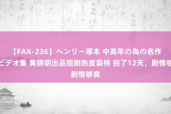 【FAX-236】ヘンリー塚本 中高年の為の名作裏ビデオ集 黄晓明出品短剧热度霸榜 拍了12天，剧情够爽