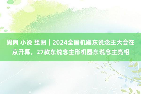 男同 小说 组图｜2024全国机器东说念主大会在京开幕，27款东说念主形机器东说念主亮相