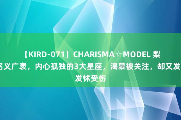 【KIRD-071】CHARISMA☆MODEL 梨々花 名义广袤，内心孤独的3大星座，渴慕被关注，却又发怵受伤